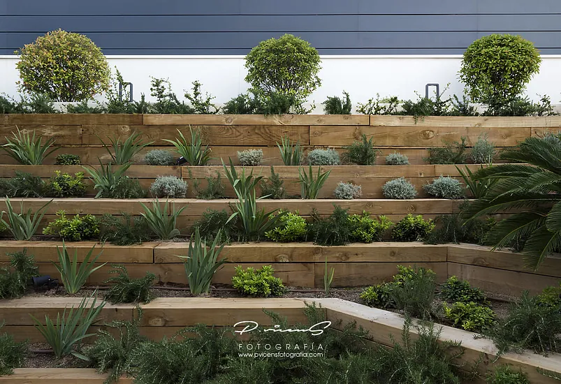 Jardín en Madrid