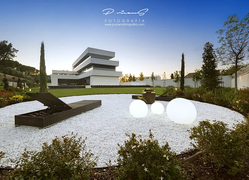 Jardín en Madrid