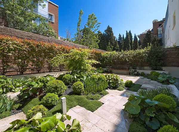 Jardín en Madrid