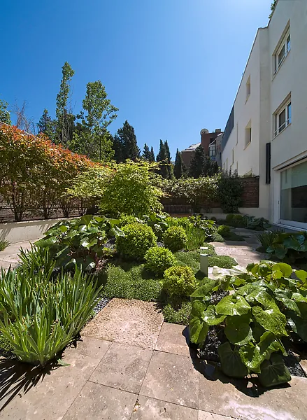 Jardín en Madrid
